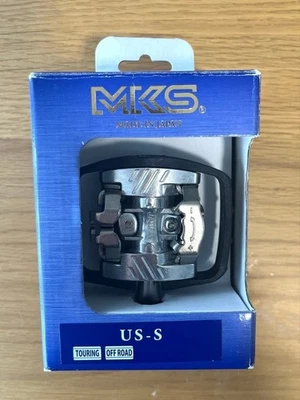 MKS Pedal US SA Easy US-S Ezy Silver set sinistro e destro dal Giappone... - Immagine 1 di 4