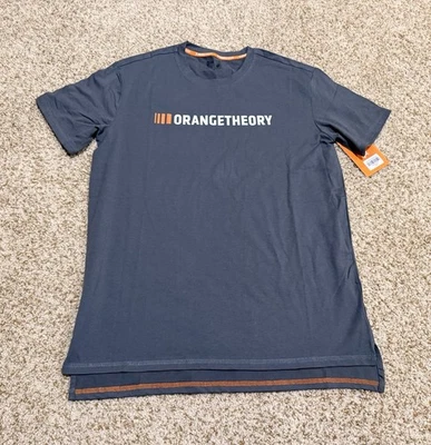 Camiseta Orange Theory Unisex Manga Corta Talla MD Gris Foto 1 de 4