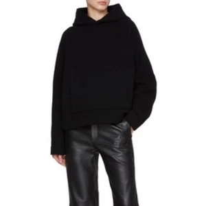 NWT$1290 ARMARIUM MABEL BOXY WOOL HOODIE Oversized Sweatshirt Sz 38 S-M (4-6) - Picture 1 of 16