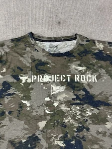 Under Armour Project Rock T-Shirt Herren 3XL Camouflage - Bild 1 von 7