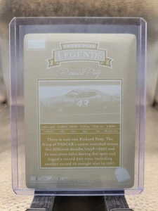 Richard Petty 2005 Press Pass Legends 1/1 Black Printing Plate Rare NASCAR  - Picture 1 of 2