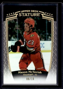 2024-25 Upper Deck Stature Black Mason McTavish /10 #5 - Picture 1 of 2