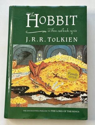 THE HOBBIT or THERE & BACK AGAIN ~ J. R. R. TOLKIEN ~ ILLUS LARGE PRINT HC +MAPS - Image 1 of 4