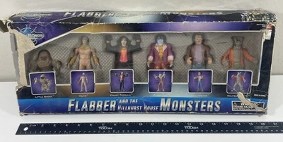 Vintage 1997 Beetleborgs Flabber & The Hillhurst House Monsters Bandai Toy Set - Image 1 of 4