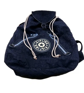 KIPLING FUNDAMENTAL BACKPACK RUCKSACK BAG NYLON DRAWSTRING Black Keychain MONKEY - Picture 1 of 8