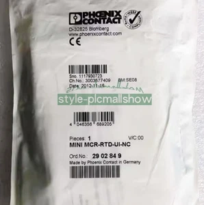 Módulo 1 PIEZA Nuevo Phoenix Contact MINI MCR-RTD-UI-NC 2902849 - Imagen 1 de 1