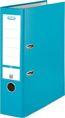 Elba Ordner A4, smart Pro, 8 cm breit, Kunststoff außen, türkis