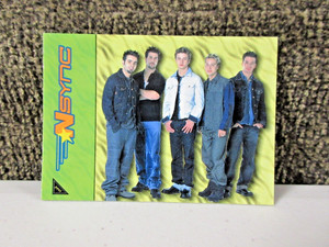 2000 Zeeks Inc., Topps Winterland NSYNC Card, #1 of 10