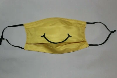 1 Sonrisa Única IMPRESIONANTE Reutilizable Lavable Transpirable Paño Mascarilla Cubierta NUEVO Foto 1 de 4