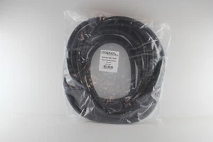 DNA Split Corrugated Flexi Loom Tube 16mm Black 10 Metre Roll - WLT1610 - Picture 1 of 3