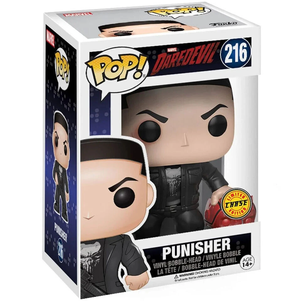 Funko POP! Marvel ~ CHASE PIUNISHER VINYL FIGURE ~ Netflix Daredevil - Image 1 of 2
