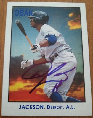 奥斯汀·杰克逊 - 2010 Tristar Obak 新秀 RC 签名亲笔签名卡 #6A — 第 1/2 张图片