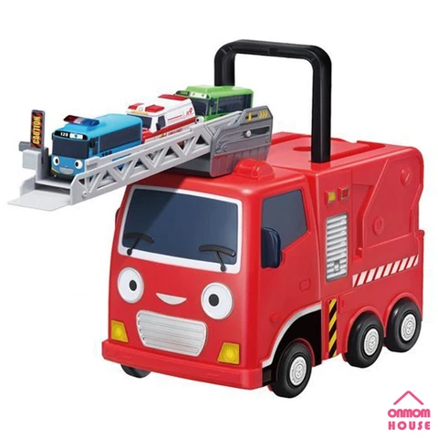 Tayo the Little Bus FRANK Mini Car Storage Carrier for 21 cars Cover
