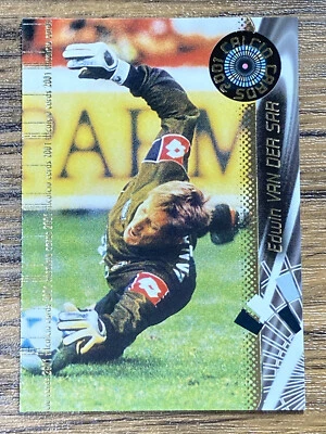 Бесплатная доставка! Карты Panini Calcio 2001 Серия A #25 Эдвин Ван Дер Сар Ювентус - Изображение 1 из 2