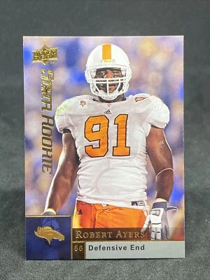 ROBERT AYERS 2009 Upper Deck Football RC Star Rookie #245 BRONCOS TENNESSEE - Image 1 of 2