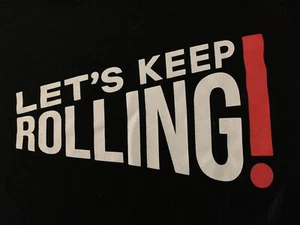 “Let’s Keep Rolling!” Netflix Promo T Shirt Small TV Movie Ecstasy Molly Rave - Picture 1 of 5