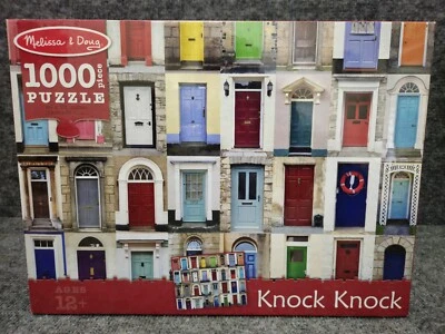 Melissa & Doug 1000 Piece Puzzle KNOCK KNOCK - Image 1 of 4
