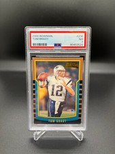 2000 Bowman #236 Tom Brady Rookie Card PSA 7 NEAR MINT