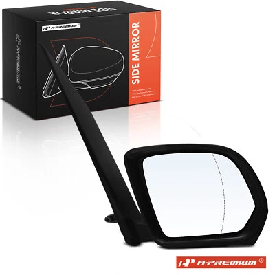Left Textured Aspherical Manual Door Mirror for Benz Vito W447 Valente 2015-2024 - image 1 of 4