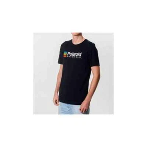 Polaroid Originals T-Shirt Black With Couleur Logo Size XL - Photo 1 sur 4