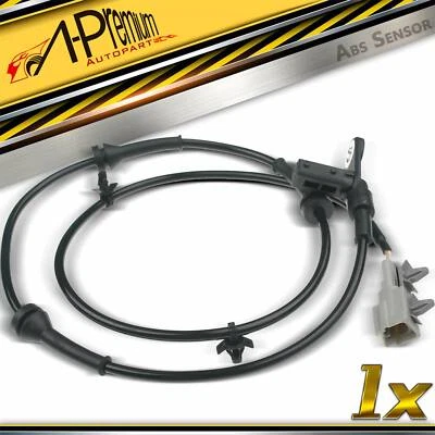 Sensor de velocidad de rueda trasero derecho ABS A-Premium para Nissan Quest 2004-2009 V6 3,5 L Foto 1 de 4