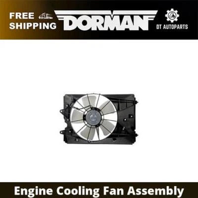 Conjunto de ventilador de refrigeración del motor Dorman para Honda Pilot 2009-2015 tracción delantera 2010 2011 2012 Foto 1 de 4