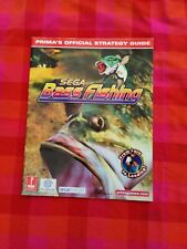 Sega Bass Fishing Prima Official Strategy Guide Dreamcast
