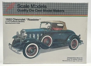 JLE Scale Models 1932 Chevrolet Roadster Diecast Metal Model Kit 1/20 Scale - Picture 1 of 9