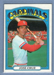 1972 Topps #107 Jose Cruz (b) EX  GO315