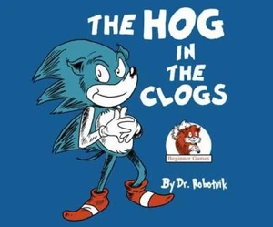 Camisa Sonic Hedgehog como Dr. Seuss Gato en el Sombrero Parodia LINDA Tefury Dama XL - Imagen 1 de 2