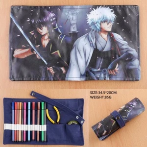 Gintama Silver Soul Anime Federtasche Stiftetui Schlamper Stiftrolle 34.5x20cm - Picture 1 of 1