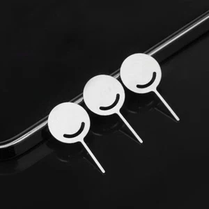10x Sim Nadel Sim Karten Pin Öffner Set Tool Zubehör für Handy Smartphone A12 - Bild 1 von 4