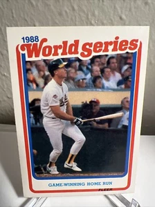 mark mcgwire 1988 fleer game winning home run - Picture 1 of 2