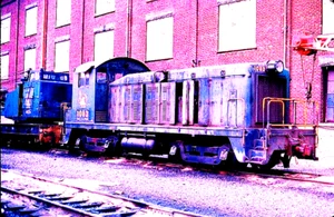 ORIGINAL EKTACHROME SLIDE CNJ SW-7 #1083 ELIZABETHPORT, NJ DECEMBER 21, 1974 - Picture 1 of 1