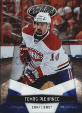 2010-11 Certified Platinum Blue #76 Tomas Plekanec/250