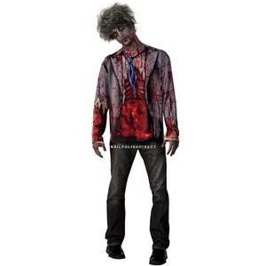 Halloween Fancy Dress Costume - Adult - Zombie Shirt Chemise (one size) - Picture 1 of 1
