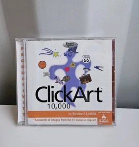 Broderbund ClickArt 10,000 for Windows 3.1/95/98 c1999 - Picture 1 of 2