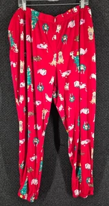 Weihnachten Hunde Katzen Pyjamahose 3x Welpe Kätzchen Weihnachtsbaumkranz Nikolausmütze AOP - Bild 1 von 15