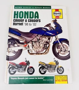Haynes Manual 3915 - Honda CB600F & CB600FS Hornet, '98 to '02 - Picture 1 of 12