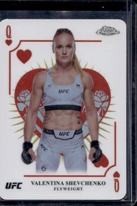 2024 Topps Chrome UFC Valentina Shevchenko Kings & Queens #KAQ-15 - Picture 1 of 2
