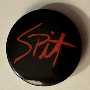VINTAGE SPIT CLUB OLD BUTTON 1" PINBACK PIN BADGE BOSTON PUNK ROCK FENWAY PARK - Bild 1 von 2