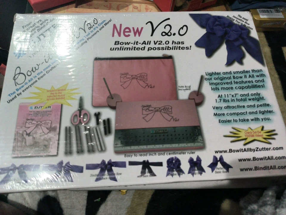 Innovative Bow-It-All V2.0 - Lightweight  Bow Making Tool NEW Sealed  - Image 1 of 4