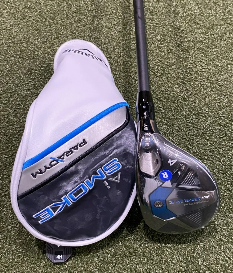Callaway Ai-Smoke 21" 4 Hybrid With a Cypher 5.5 Regular Shaft R/H Brand New - Image 1 of 4