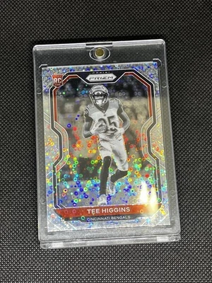 2020 Panini Prizm - Rookie Variation Tee Higgins #308 No Huddle Prizm  RC - Image 1 of 2