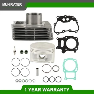 Top End Rebuild Kit Cylinder Piston Gaskets 68.5mm For Honda Recon 250 2002-2022 - Picture 1 of 17