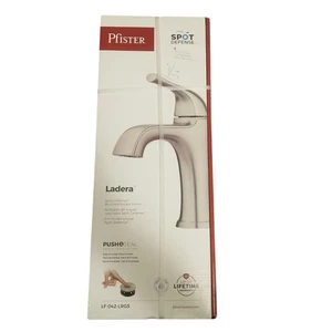 Pfister Ladera Einloch Einhand Badarmatur Nickel gebürstet - Bild 1 von 5