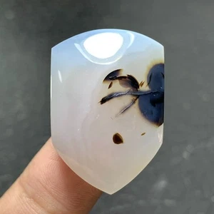 Dendritic Agate Cabochon 29.5x20x7mm High Quality 38 ct - Picture 1 of 7