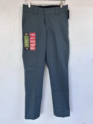 NWT $40 Dickies Flex Regular Fit Twill Work Chino Duck Pants Teal Blue Sz 29x32 - Image 1 of 4