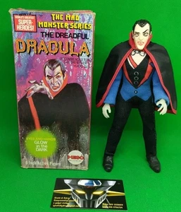 Rare Figure The Mad Monster Series THE DREADFUL DRACULA h 8" MEGO 1973 Hong Kong - Picture 1 of 14