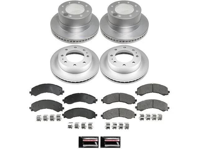 Front and Rear Brake Pad and Rotor Kit For 2021-2023 GMC Savana 3500 ZB298PH - Imagem 1 de 1